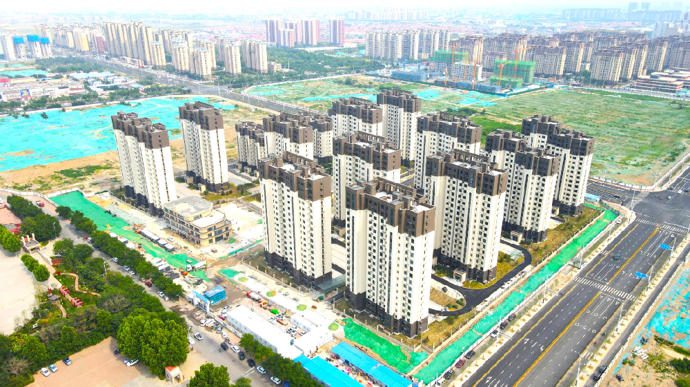 中国二十二冶沧州海韵小区项目西区住宅楼通过竣工验收