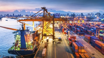 去年我国物流业总收入同比增长4.1%